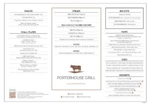 Porterhouse - Menu 270924 - PorterHouse